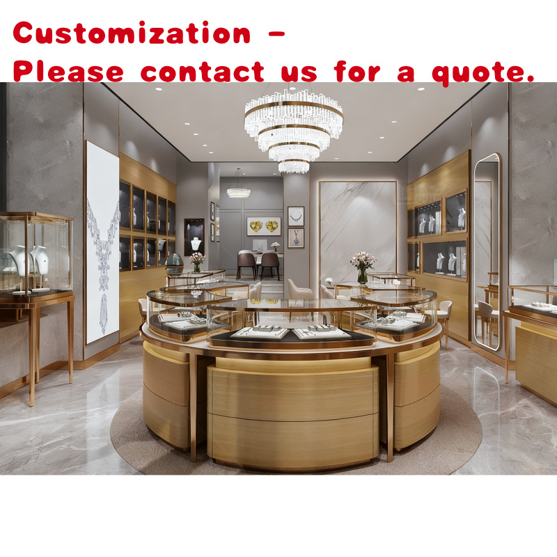Interior Design Lighting Layout - カスタムモダンなドバイのジュエリーショップのインテリアデザイン、LED照明付きショーケースディスプレイレイアウト、モールショッピングジュエリーショップ