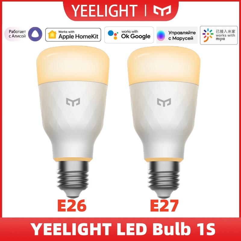 Yeelight Light Smart Bulb - Yeelight LED電球 1S E26/E27 暖色調 調光可能