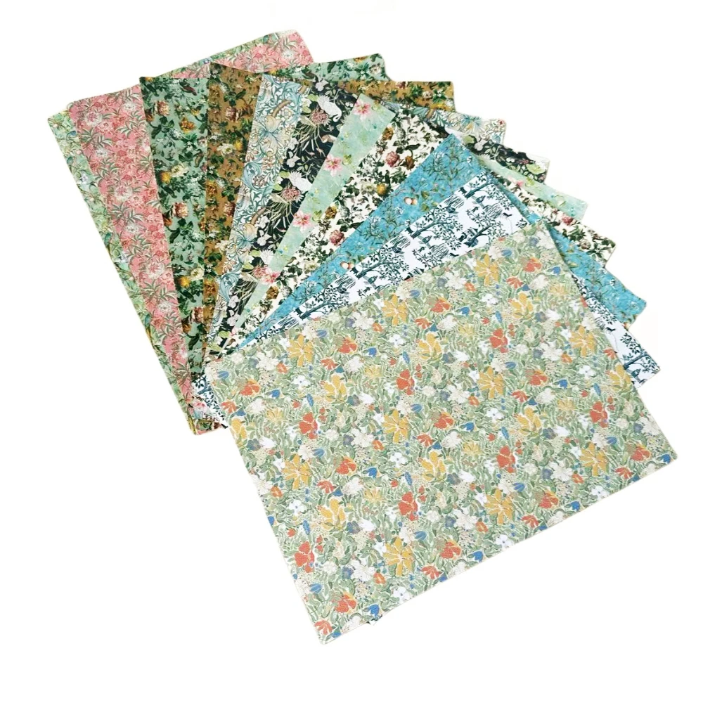 Interior Design Kitchen - 4枚セット ドールハウス用壁紙ステッカー 壁 キッチン リビングルーム 寝室