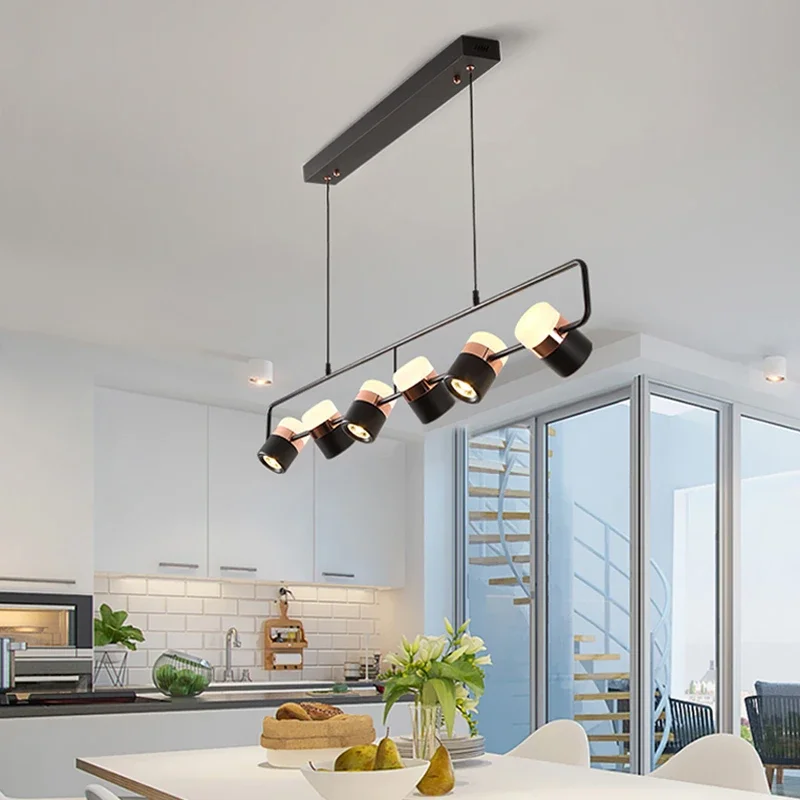 Interior Design Kitchen Modern - モダンデザイナーペンダントライトキッチンクリエイティブバーカウンターコーヒーテーブルミニマリスト装飾インテリア照明装飾照明器具