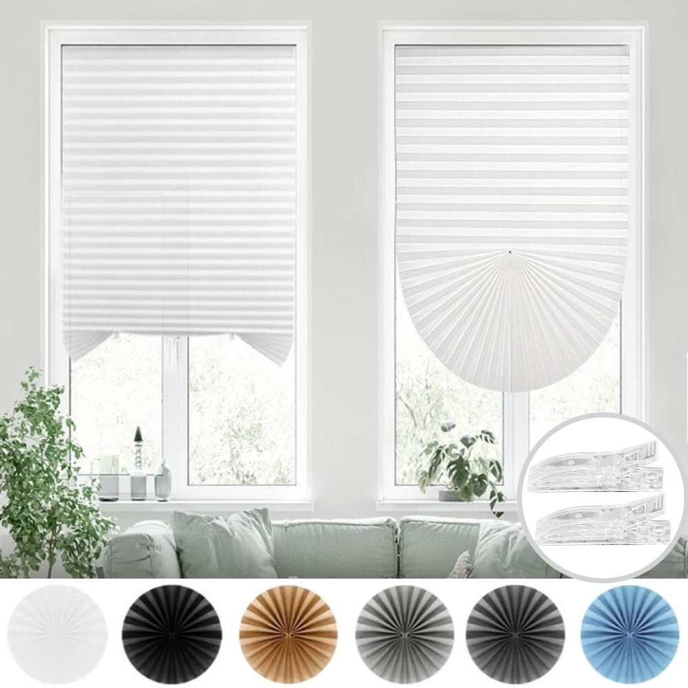 プリーツ式ウィンドウブラインド、一時的な窓用シェード、コード - Linen Roller Blind のレビューと価格