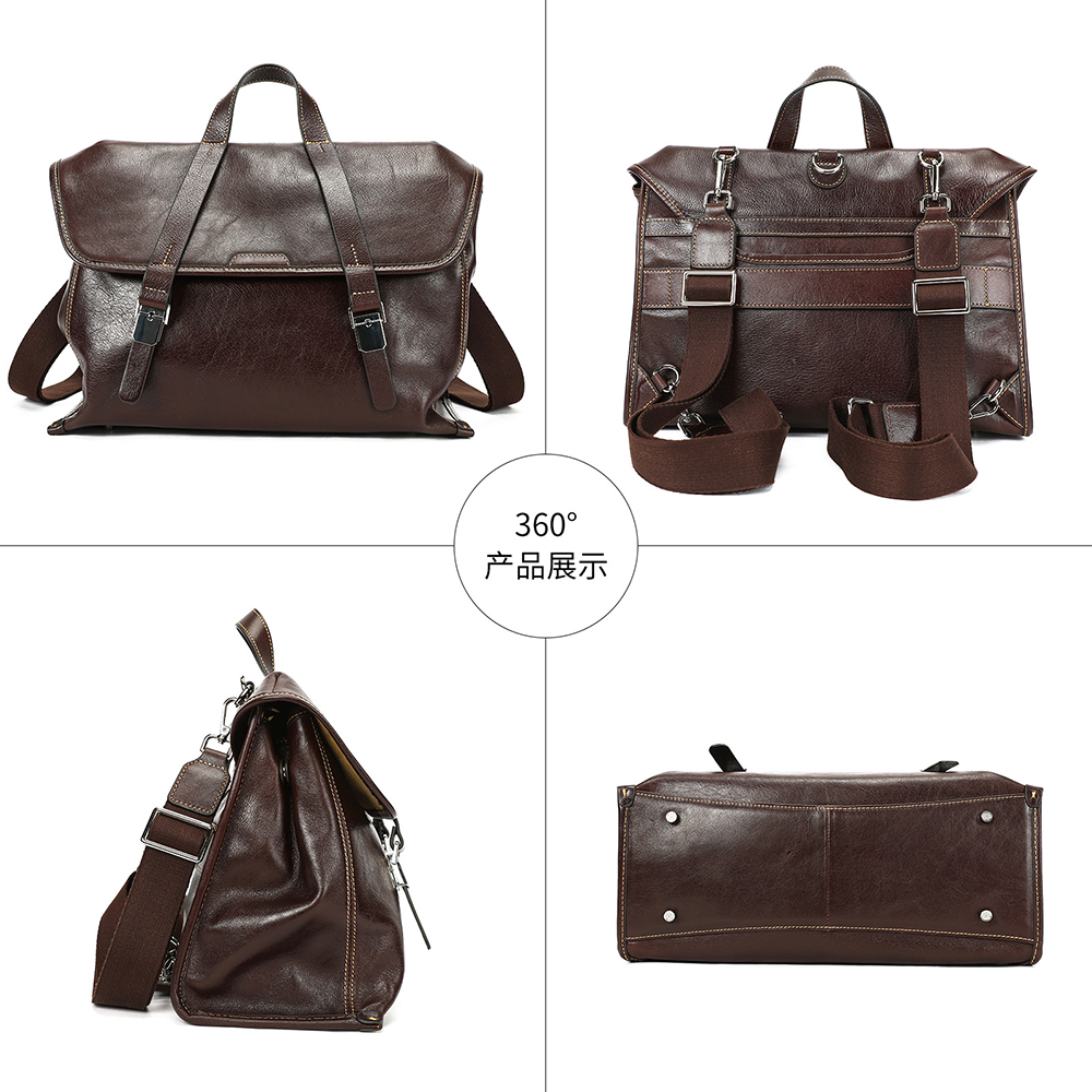 WESTAL 100% レザーラップトップバッグ 15.6  - Interior Design Documentation のレビューと価格