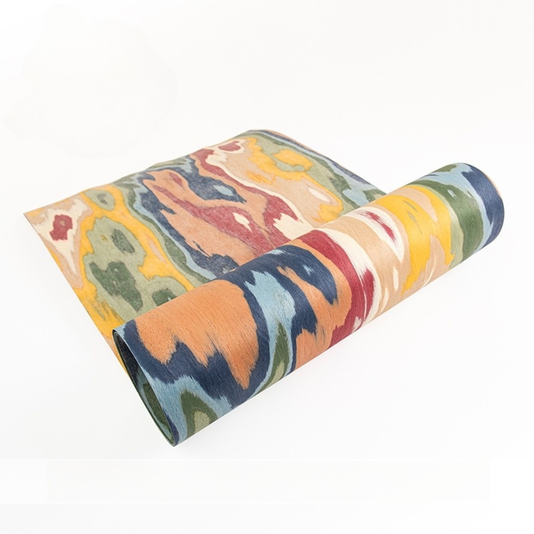 58x250cm カラフルなテックグラフィティウッドベニヤ、 - Interior Design Tech のレビューと価格