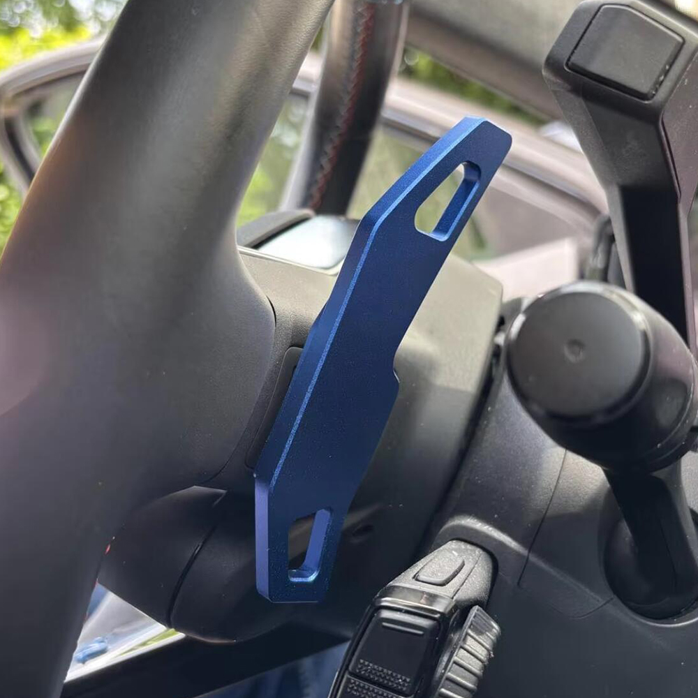 車のステアリングホイール DSG ステッカーギア拡張シフター - Interior Design Tech のレビューと価格