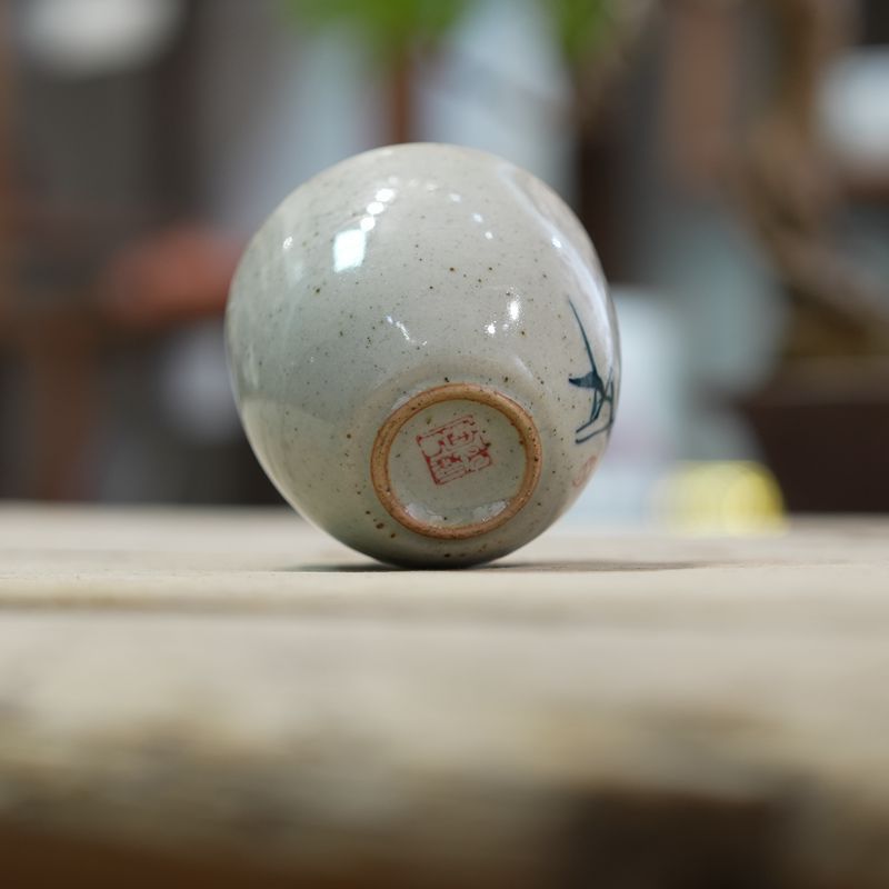 中国のセラミックティーカップ蘭竹菊美容花柄キッチンダイニング - Interior Design Kitchen のレビューと価格