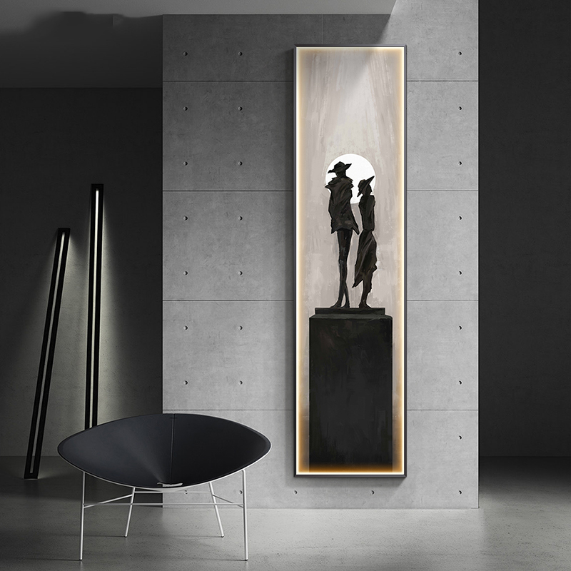 モダンなキャラクターモデリング抽象LEDウォールランプアート - Interior Design Kitchen Modern のレビューと価格