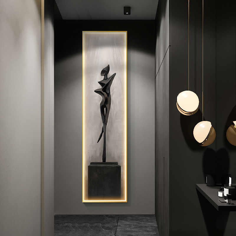 モダンなキャラクターモデリング抽象LEDウォールランプアート - Interior Design Kitchen Modern のレビューと価格