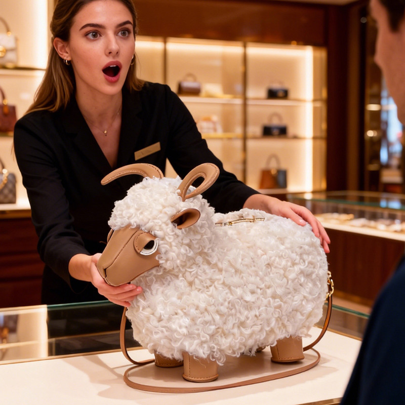 新しいファッションデザインかわいい羊の形のハイエンドクロスボ - Interior Design High End のレビューと価格