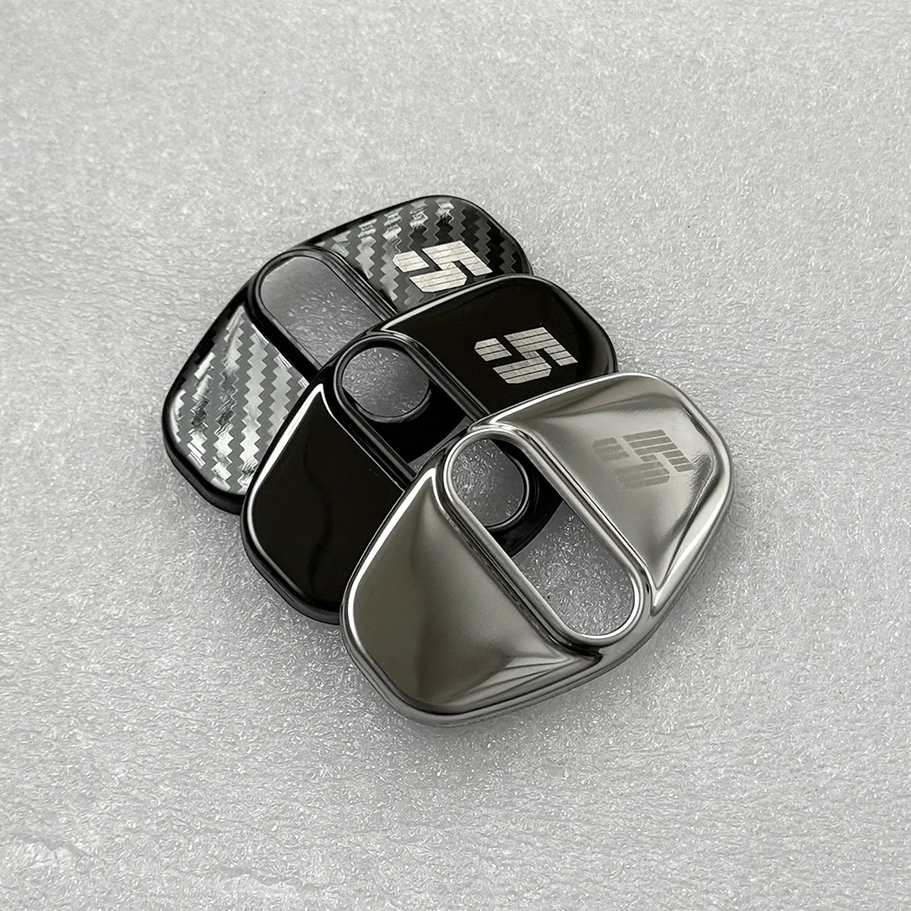 金属インテリアドアバックルトリムカバーステッカールノーファイ - Interior Design Tech のレビューと価格