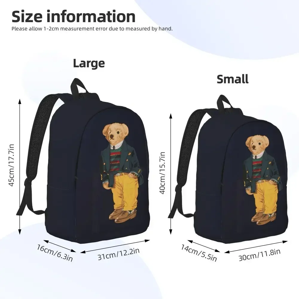 野生動物バックパックファッションベアハイキングバックパック男 - Interior Design Xmas のレビューと価格