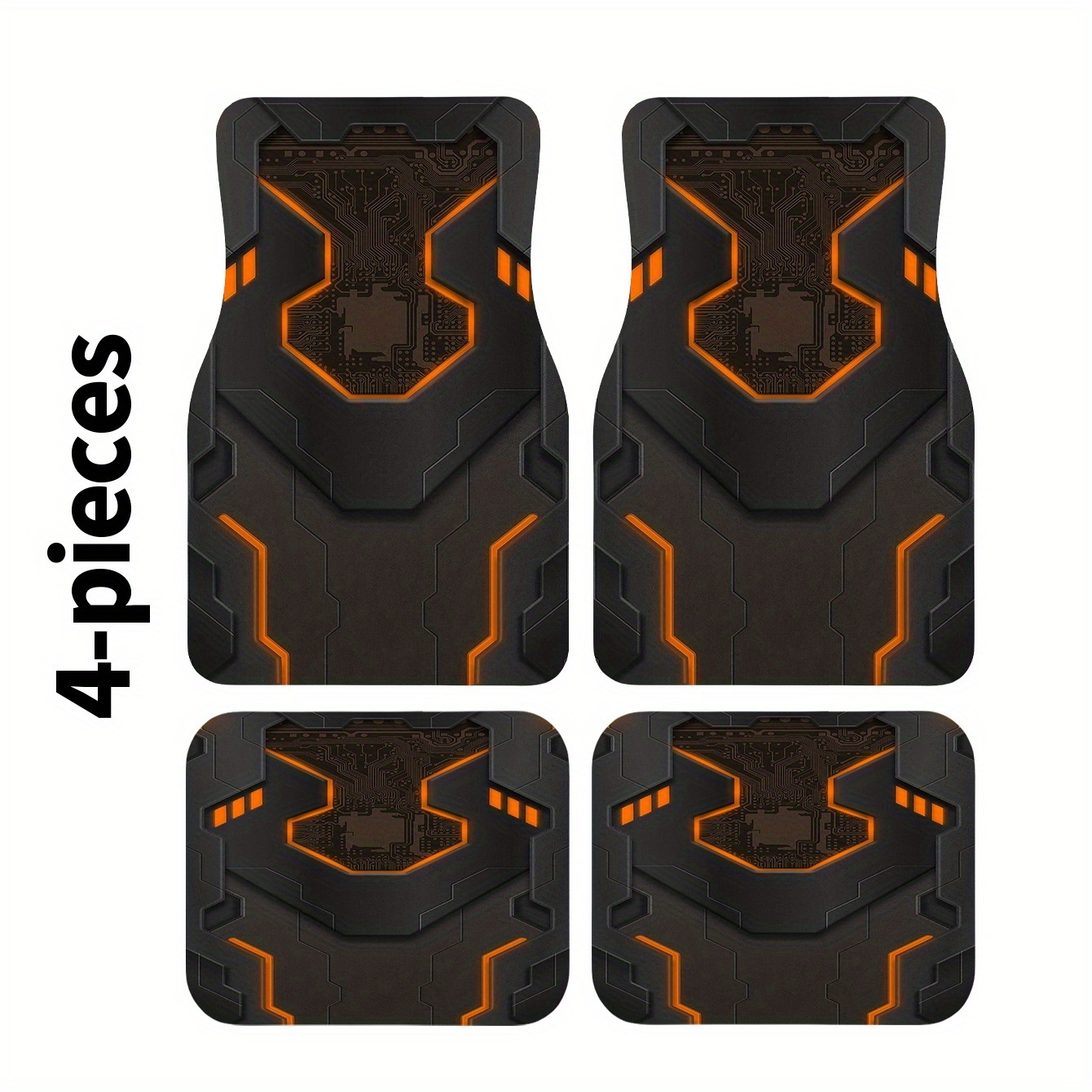 全天候型フィットカーマット4枚セット - ヘビーデューティー - Interior Design Tech のレビューと価格
