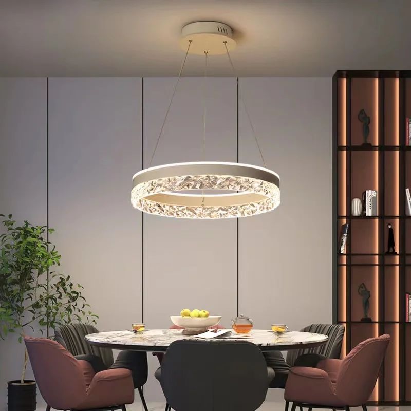 モダンラグジュアリークリスタルLEDペンダントライト（リビン - Interior Design Kitchen Modern のレビューと価格