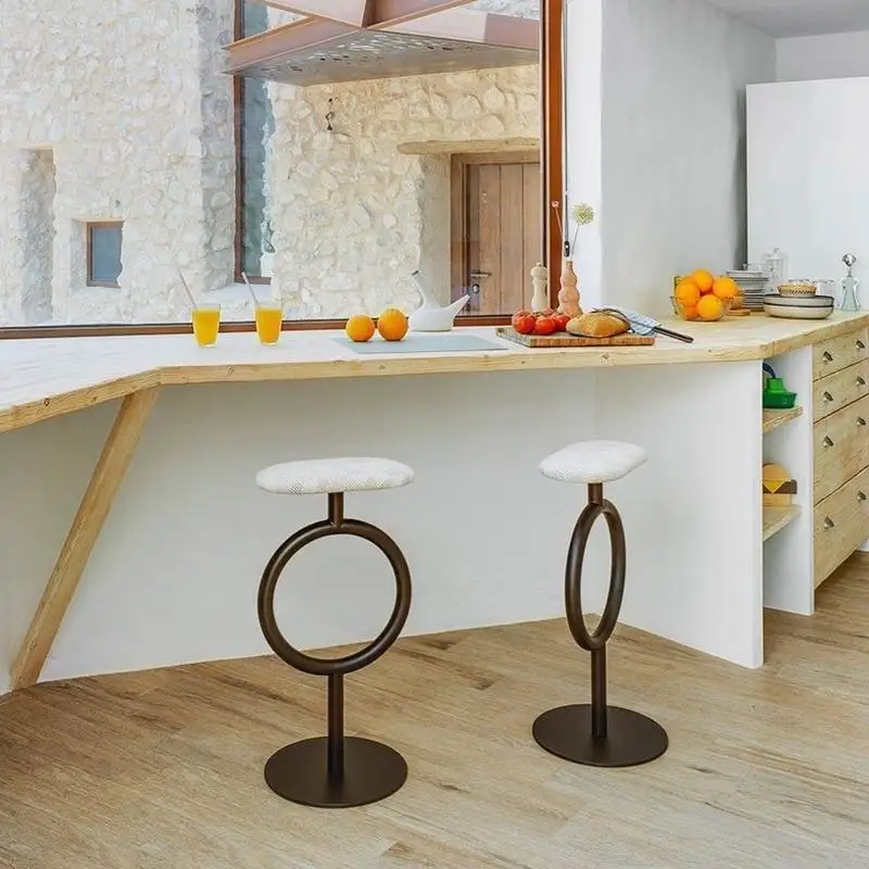 デザインバーチェアモダンなハイチェアアート高級キッチンスツー - Interior Design Kitchen Modern のレビューと価格